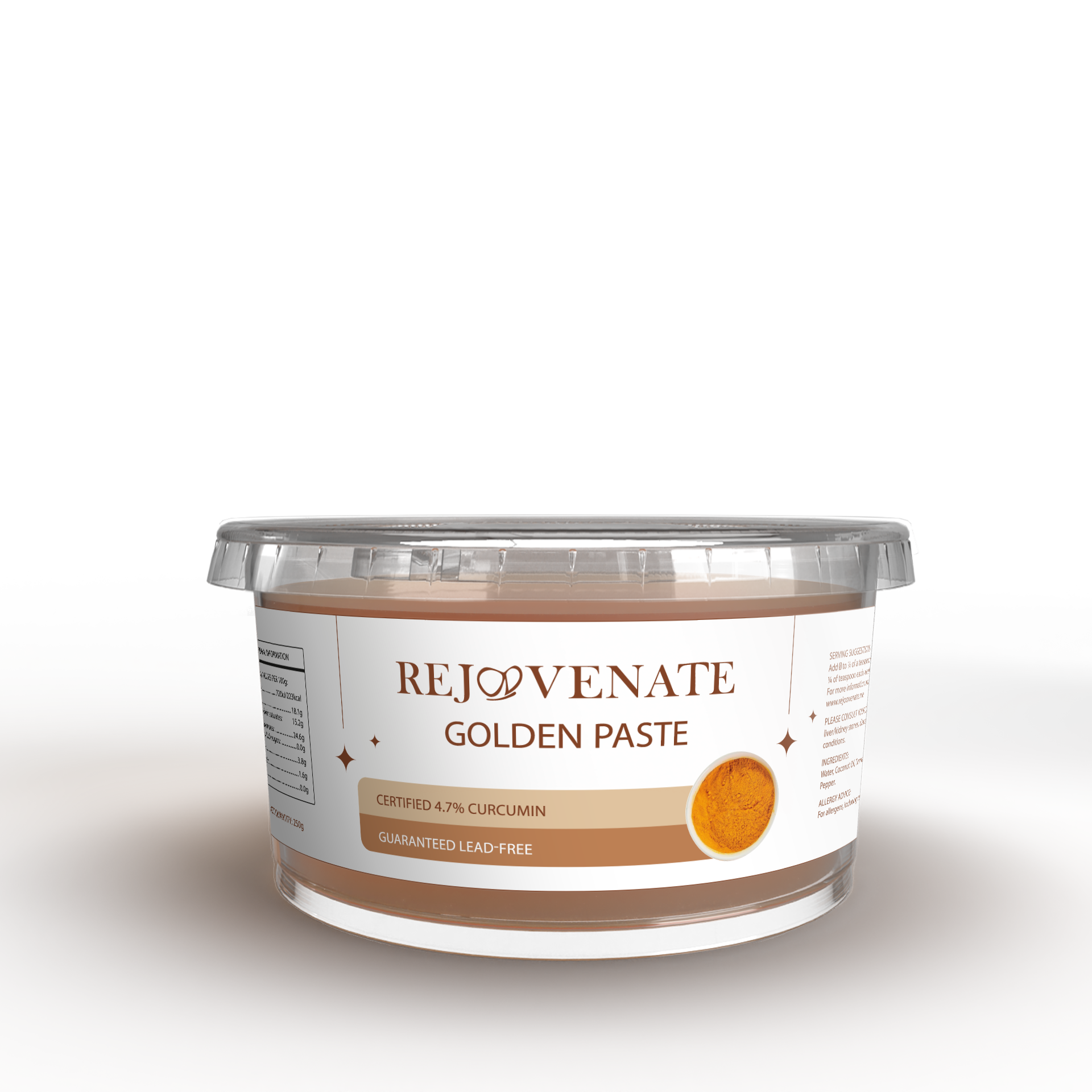Natural Golden Paste - Ready Made (4.7% Curcumin)