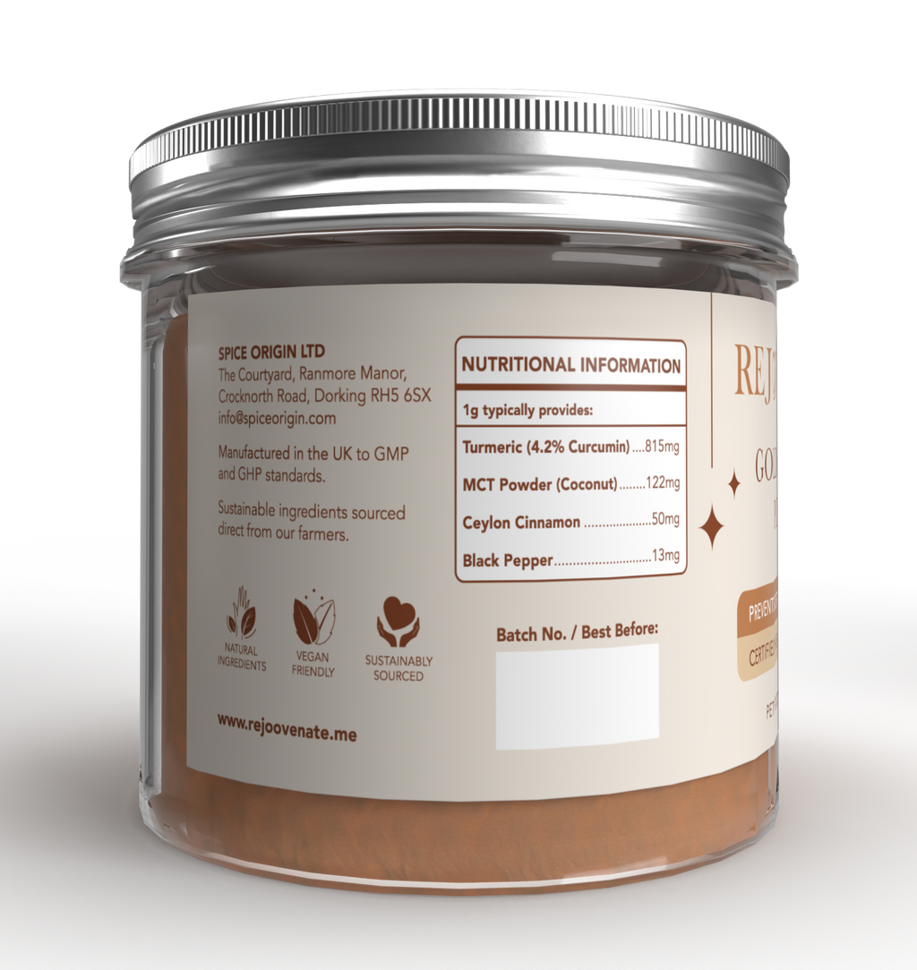Golden Paste POWDER for Pets - (4.0% Curcumin)